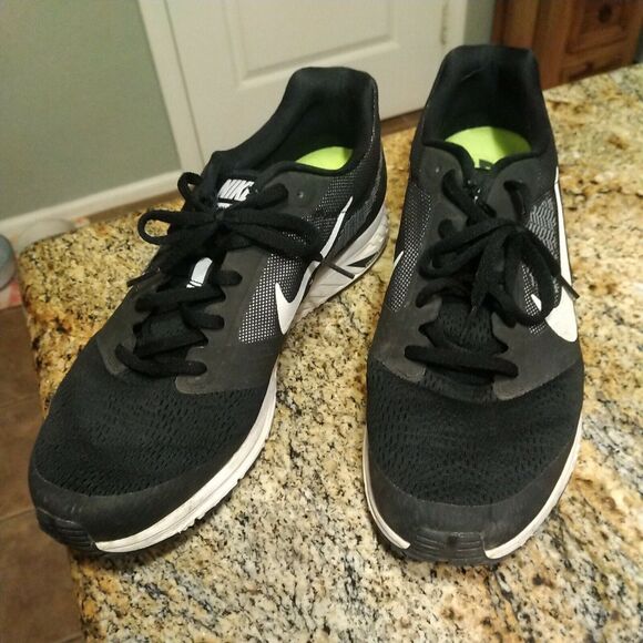 Nike Air Zoom Fly 2 (707606-001) Athletic Running Shoes Men\'s Sz 13 Black White main image 9